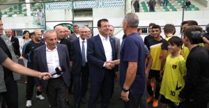 İMAMOĞLU'NDAN KÜÇÜKÇEKMECSPOR'A STAD MÜJDESİ