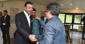 BAŞKAN AKPOLAT BASIN MENSUPLARIYLA KAHVALTIDA BİR ARAYA GELDİ!