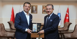Ekrem İmamoğlu'ndan Eyüp Belediyesine Ziyaret