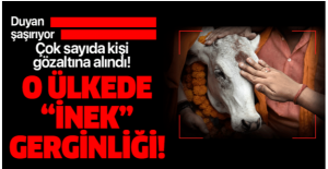 Hindistan’ın  Pradeş eyaletinde inek kesen 7 kişi gözaltına alındı.