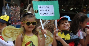 Minik öğrencilerden çevrenin önemi etkinliği