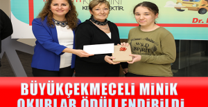 Büyükçekmeceli minik okurlar ödüllendirildi