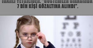 İranlı yetkiliden, "gösteriler sırasında 7 bin kişi gözaltına alındı".