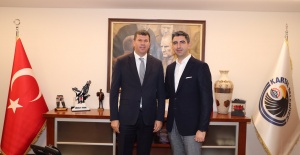 Kadıköy Belediye Başkanı Şerdil Dara Odabaşı’ndan Başkan Gökhan Yüksel'e Nezaket Ziyareti