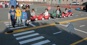 Minik Sürücüler Trafik Eğitiminde