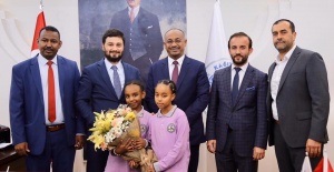 Sudan’ın İstanbul Başkonsolosu Başkan Öztekin’i ziyaret etti