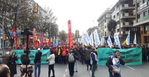 Binlerce kişi, insanca yaşamak istiyiruz dedi!