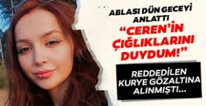 Ceren Özdemir cinayetinde gözaltına alınan kurye serbest