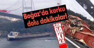 Sarıyer'de dümeni kilitlenen