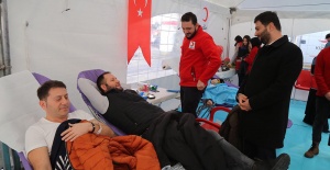 Bağışlanan Kanlar Bin 500 Kişiye Ulaştı