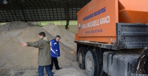 Büyükçekmece Belediyesi beklenen kar yağışına hazır!