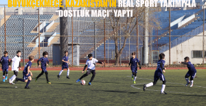 Büyükçekmece, Kazakistan’ın Real Sport takımıyla “Dostluk Maçı” yaptı