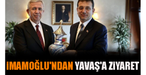 İmamoğlu'ndan Yavaş'a Ziyaret