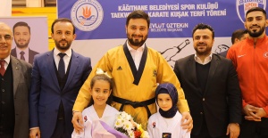 KAĞITHANE SPORDA KUŞAK ATLADI