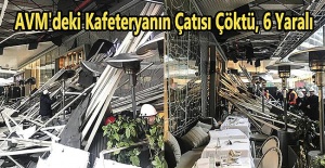 SON DAKİKA: BEŞİKTAŞ'TA AVM ÇATISI ÇÖKTÜ