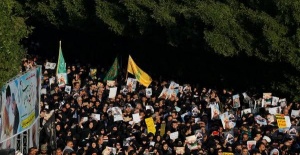 YÜZ BİNLER KASIM SÜLEMANİ'NİN CENAZESİNE KOŞTU