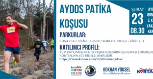 Aydos Patika Koşusu’nun 10’uncusu Düzenleniyor.