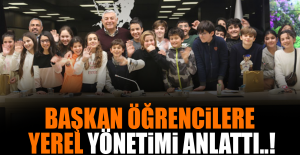 Başkan Öğrencilere 'Yerel Yönetimi' Anlattı..!