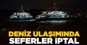 İDO seferlerinde iptaller! Hangi seferler iptal edildi?