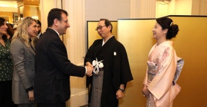 İmamoğlu, Japon İmparatoru İçin Düzenlenen Resepsiyona Katıldı