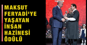 Maksut Feryadi'ye yaşayan insan hazinesi ödülü