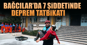 Bağcılar’da 7 Şiddetinde Deprem Tatbikatı