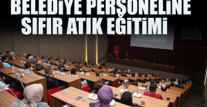 Belediye Personeline Sıfır Atık Eğitimi