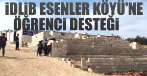 İdlib Esenler Köyü'ne Öğrenci Desteği