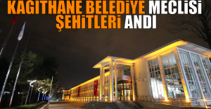 Kâğıthane Belediye Meclisi Şehitleri Andı