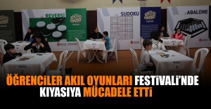 Öğrenciler Akıl Oyunları Festivali’nde Kıyasıya Mücadele Etti