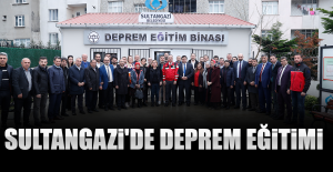 Sultangazi'de Deprem Eğitimi