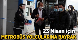 İETT'den metrobüs yolcularına bayrak