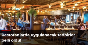 Restoranlarda uygulanacak tedbirler belli oldu!