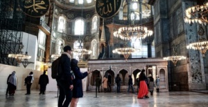 Ayasofyanın açılması 15 gün içinde belli olucak