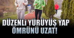 Düzenli Yürüyüş Yap Ömrünü Uzat!