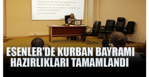 Esenler'de Kurban Bayramı Hazırlıkları Tamamlandı
