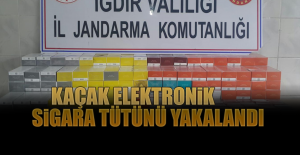 Kaçak Elektronik Sigara Tütünü Yakalandı