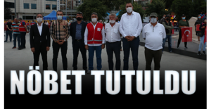 Kartal Meydanı’nda “15 Temmuz Demokrasi Nöbeti” Tutuldu