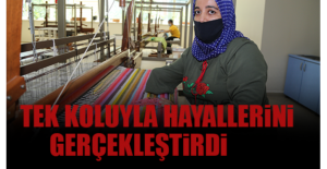 Tek koluyla hayallerini gerçekleştirdi
