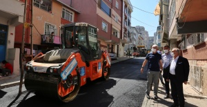 KÜÇÜKÇEKMECE’YE 1 YILDA 61 BİN TON ASFALTLAMA YAPILDI