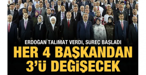 AK Parti'de kongre öncesinde değişim: Her 4 başkandan 3'ü değişecek