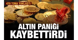 Altın paniği kaybettirdi!