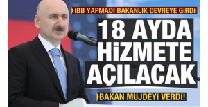 Bakan Karaismailoğlu: Metro hattı 18 ayda hizmete açılacak