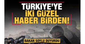 Bakan Soylu paylaştı! Türkiye'ye iki güzel haber