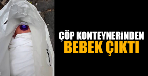 Çöp Konteynerinden Bebek Çıktı