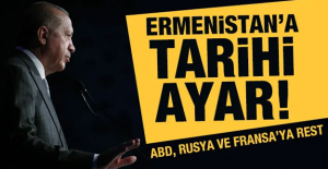 Erdoğan'dan Ermenistan'a tarihi ayar! ABD-Rusya ve Fransa'ya rest!