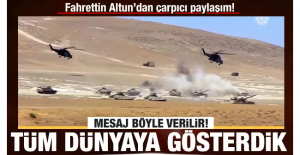 Fahrettin Altun: Tüm dünyaya gösterdik!