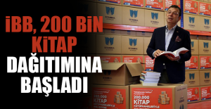 İBB, 200 Bin Kitap Dağıtımına Başladı