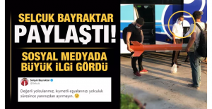 Selçuk Bayraktar'dan sosyal medyayı sallayan paylaşım!