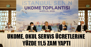 UKOME, OKUL SERVİS ÜCRETLERİNE YÜZDE 11,5 ZAM YAPTI